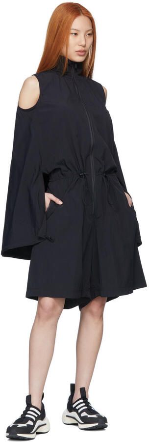 Y-3 Black Qisan Cozy Low-Top Sneakers - Picture 4