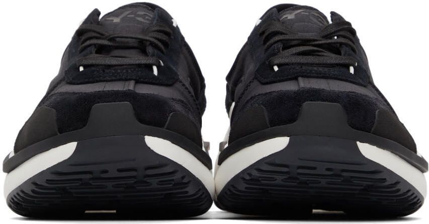 Y-3 Black Qisan Cozy Sneakers - Picture 3