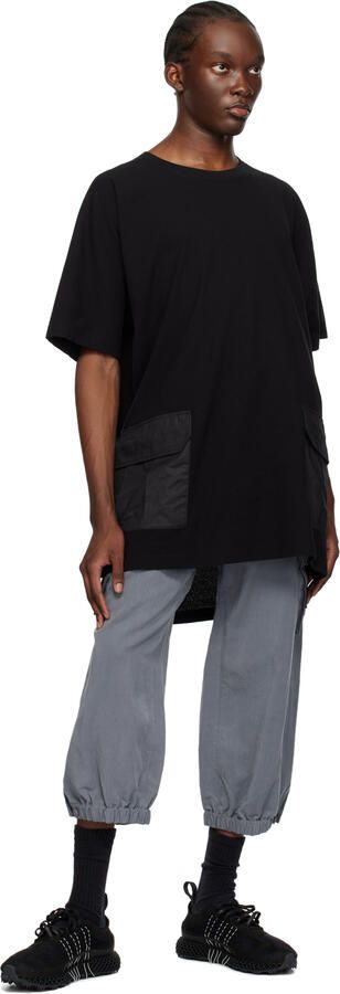 Y-3 Black Runner 4D Halo Sneakers - Picture 4