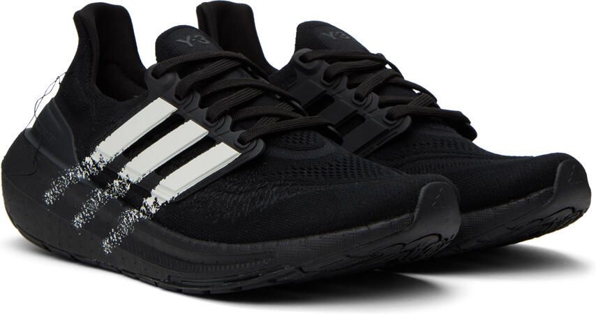 Y-3 Black Ultraboost Light Sneakers - Picture 2