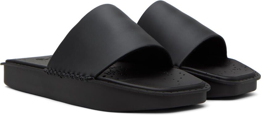 Y-3 Black Water Slides - Picture 2