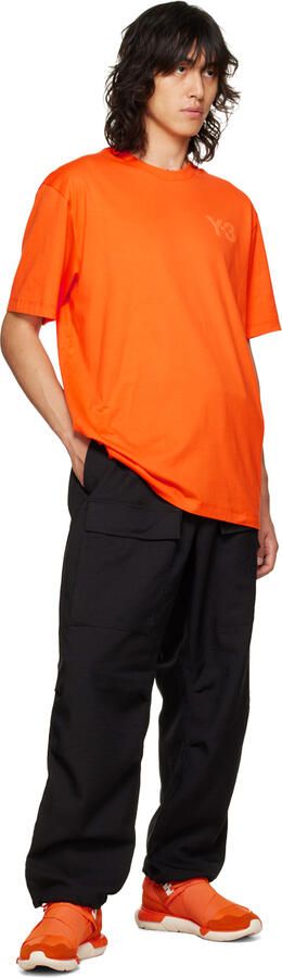 Y-3 Orange Qasa High Sneakers - Picture 9