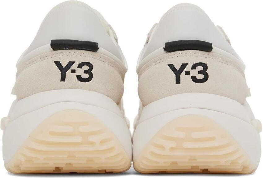 Y-3 White Ajatu Run Sneakers