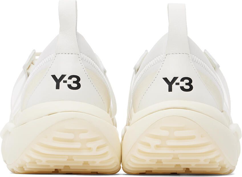 Y-3 White Qisan Cozy II Sneakers
