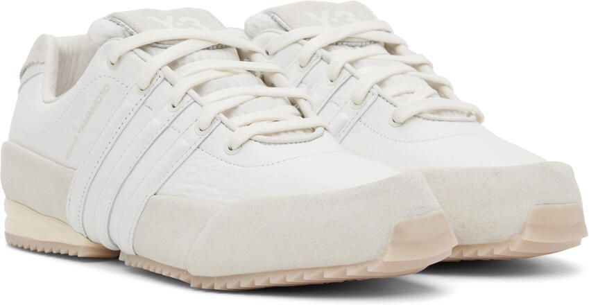 Y-3 White Sprint Sneakers - Picture 2