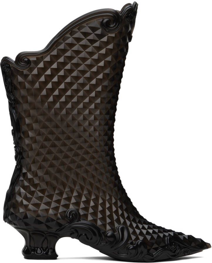 Y Project Black Melissa Edition Court Boots - Picture 2