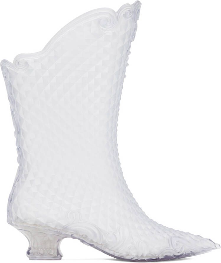 Y Project Translucent Melissa Edition Court Boots - Picture 2