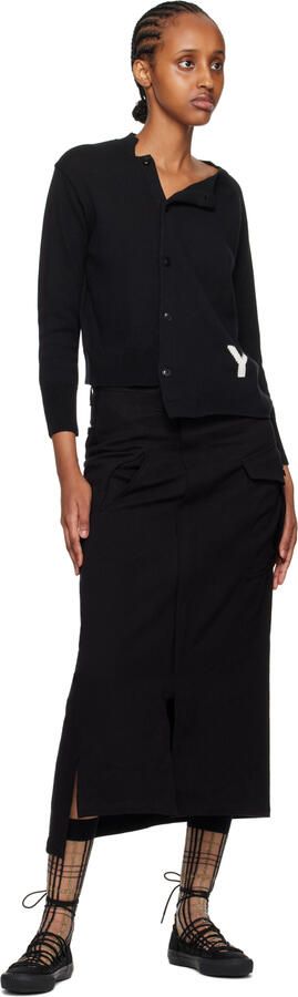 Y's Black No.9 Sneakers - Picture 4