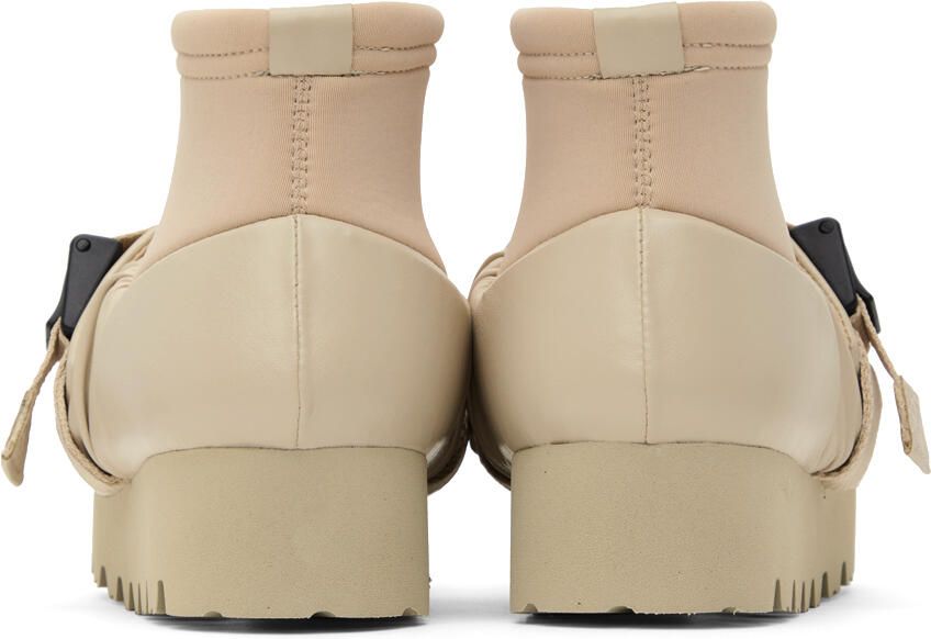 YUME Beige Camp Boots - Picture 2