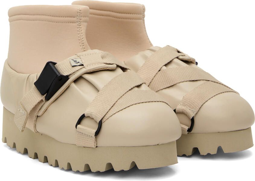 YUME Beige Camp Boots