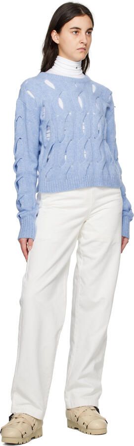 YUME Beige Camp Boots - Picture 4