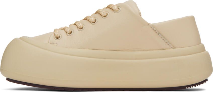 YUME Beige Goofy Sneakers - Picture 3