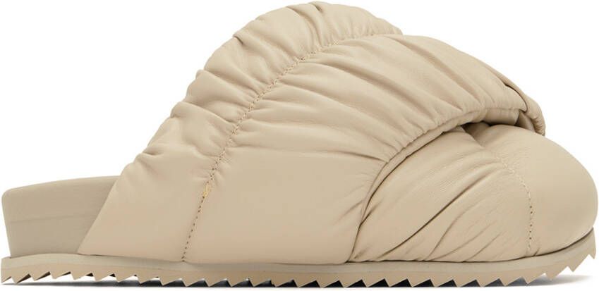 YUME Beige Tent Slides - Picture 5