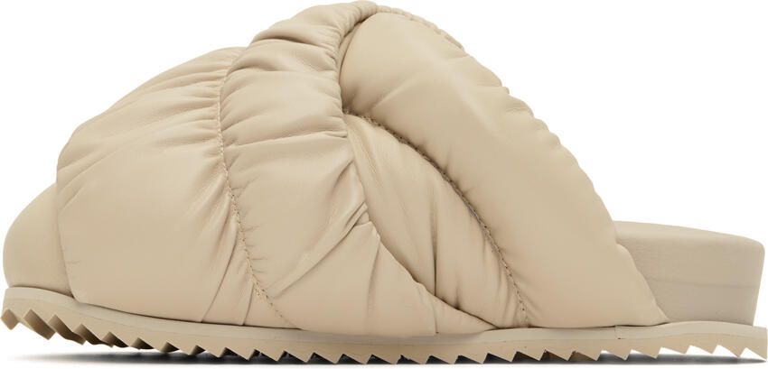 YUME Beige Tent Slides - Picture 2