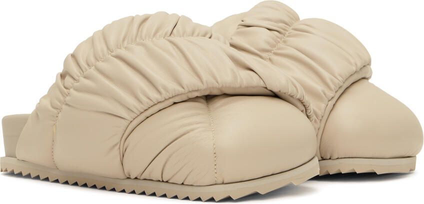 YUME Beige Tent Slides - Picture 3