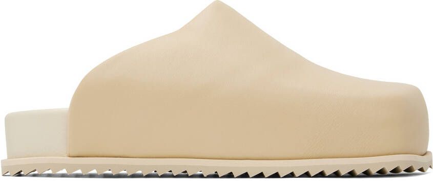 YUME Beige Truck Mules