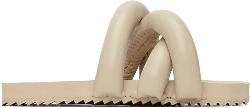 YUME Beige Tyre Slides