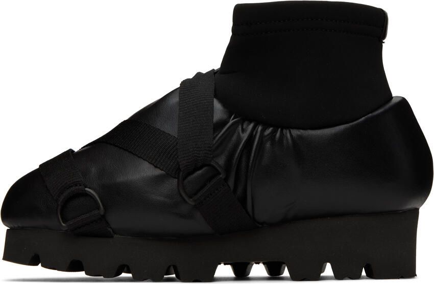 YUME Black Camp Ankle Boots - Picture 3