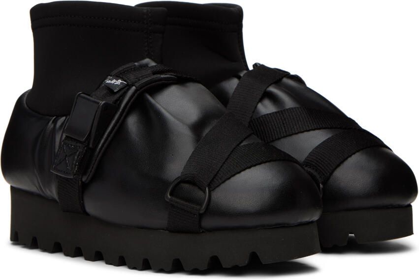 YUME Black Camp Ankle Boots - Picture 2