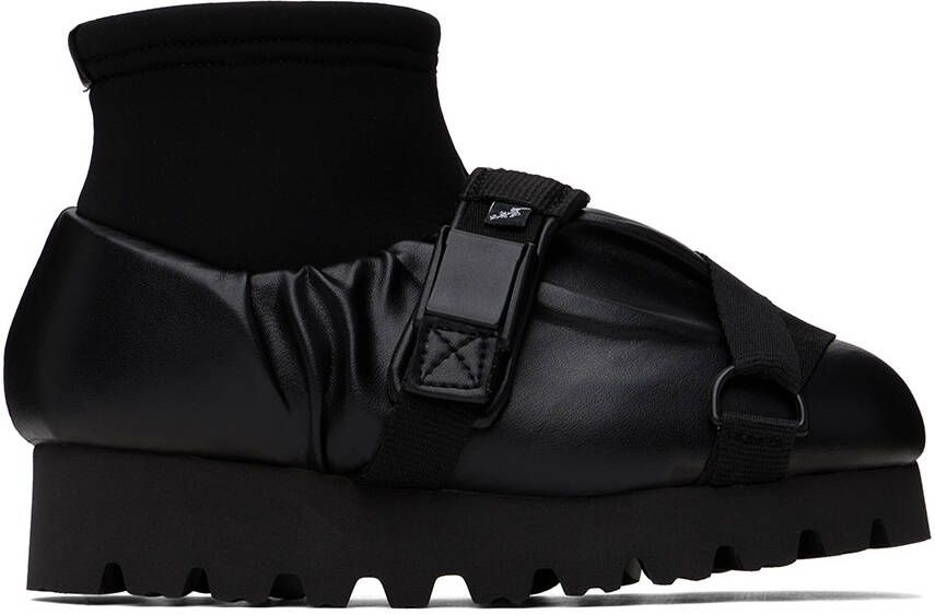 YUME Black Camp Boots - Picture 2