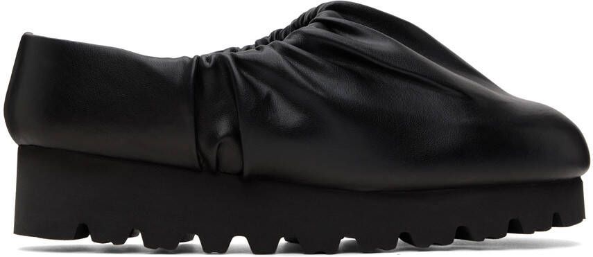 YUME Black Camp Loafers - Picture 5