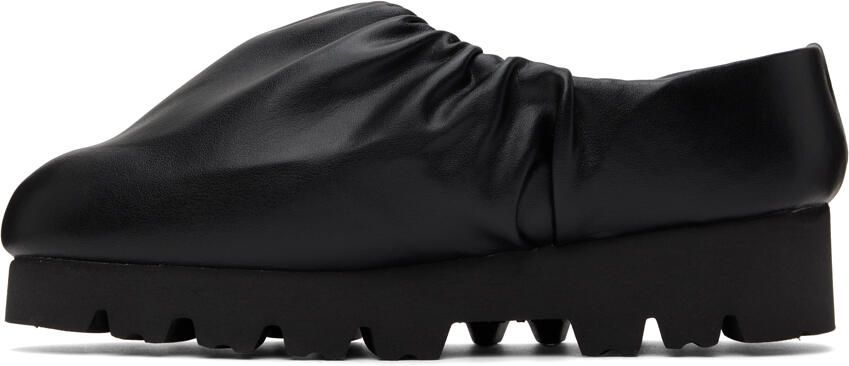 YUME Black Camp Loafers - Picture 3
