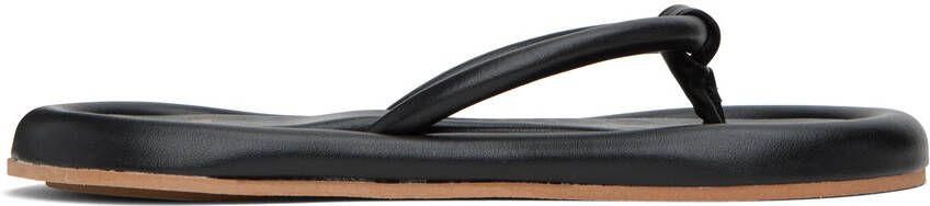 YUME Black Eight Flip Flops - Picture 5