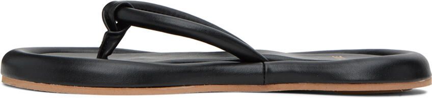 YUME Black Eight Flip Flops - Picture 4