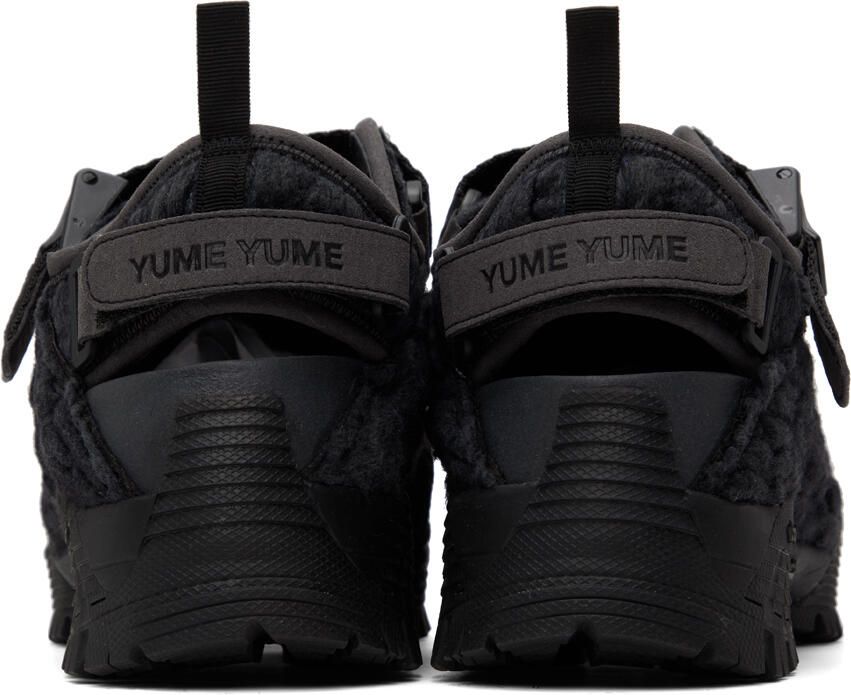YUME Black Hiking Sneakers