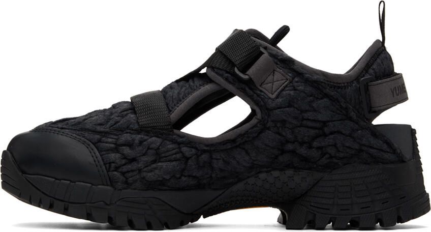 YUME Black Hiking Sneakers - Picture 3
