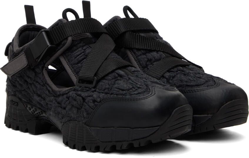 YUME Black Hiking Sneakers - Picture 2