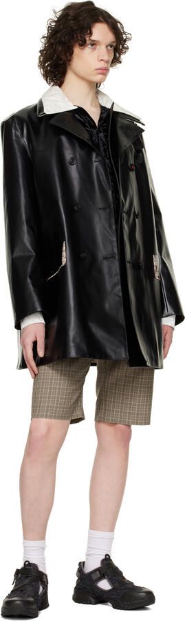 YUME Black Hiking Sneakers - Picture 4