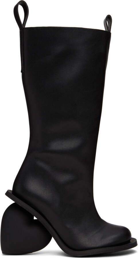YUME Black Love Boots - Picture 5
