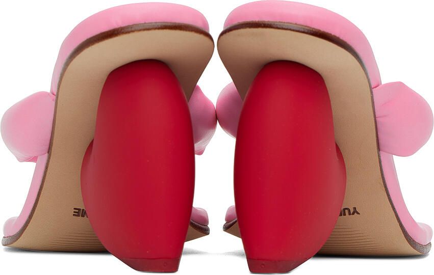 YUME Pink Love Heeled Sandals
