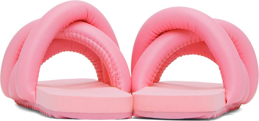 YUME Brown Finn Slides - Picture 4