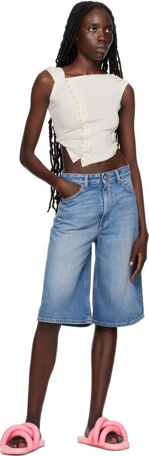 YUME Brown Finn Slides - Picture 9