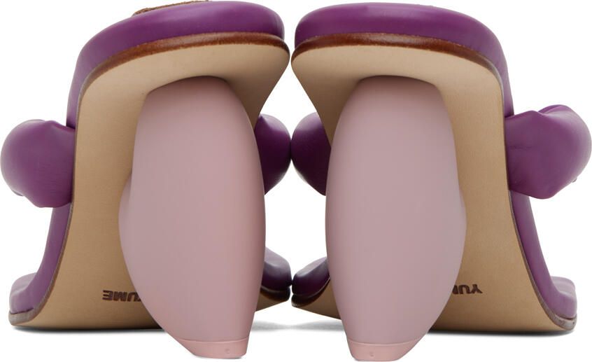 YUME Purple Love Heeled Sandals