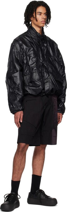 YUME SSENSE Exclusive Black Goofy Sneakers - Picture 4