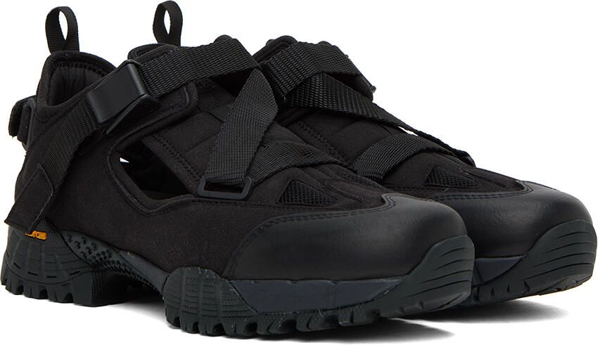 YUME SSENSE Exclusive Black Hiking Sandals - Picture 2