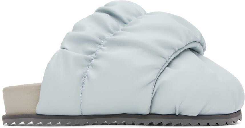 YUME SSENSE Exclusive Blue Tent Mules