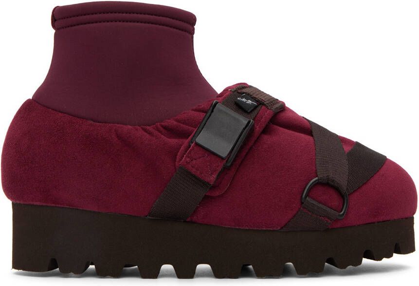 YUME SSENSE Exclusive Red Camp Boots