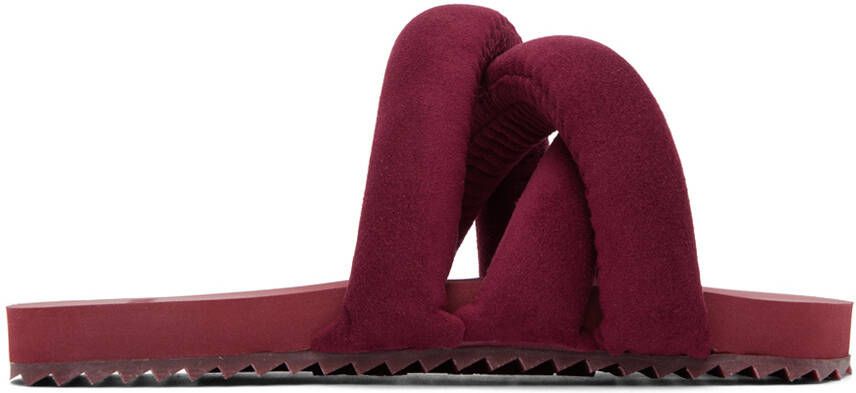 YUME SSENSE Exclusive Red Tyre Slides