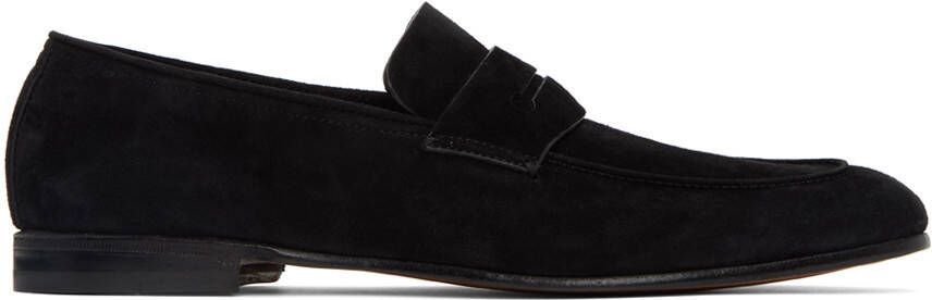 ZEGNA Black 'L'Asola' Loafers - Picture 5
