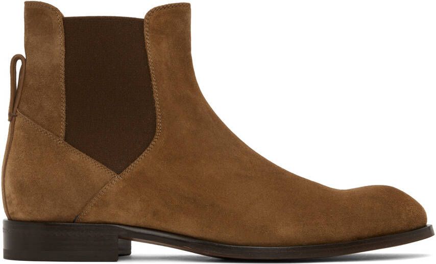 ZEGNA Brown Blake Chelsea Boots - Picture 5