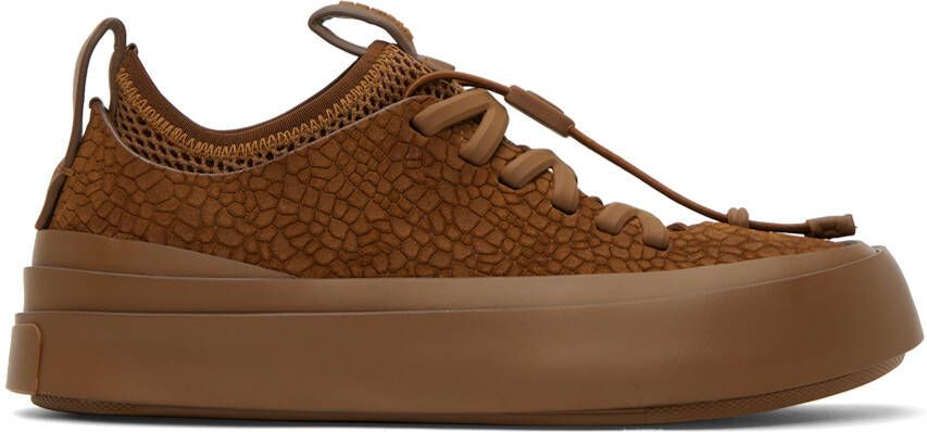 ZEGNA Brown MRBAILEY Edition Triple Stitch Sneakers - Picture 5