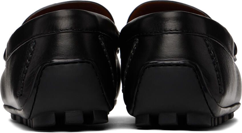 ZEGNA Black Highway Driving Loafers