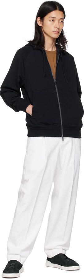 ZEGNA Green Triple Stitch Sneakers - Picture 4