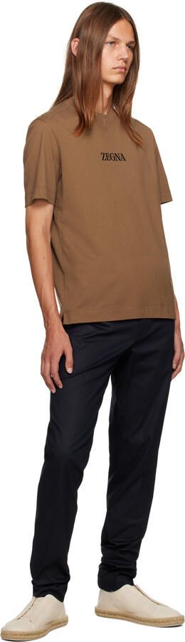 ZEGNA Off-White Triple Stitch Sneakers - Picture 7