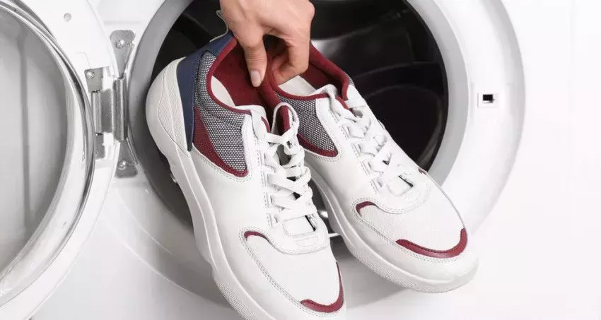 Why you shouldn't put sneakers in the washing machine
